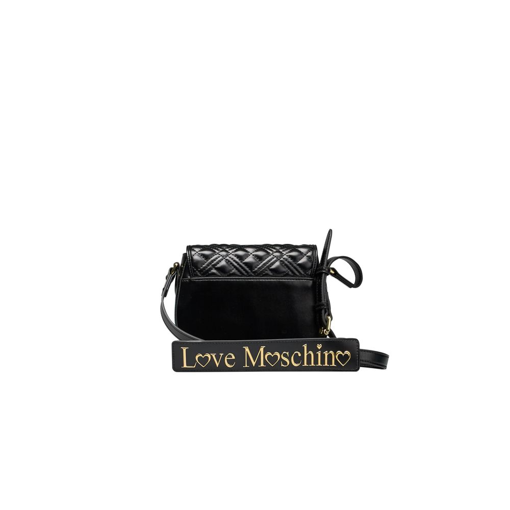 Love Moschino Black Polyethylene Crossbody Bag Love Moschino