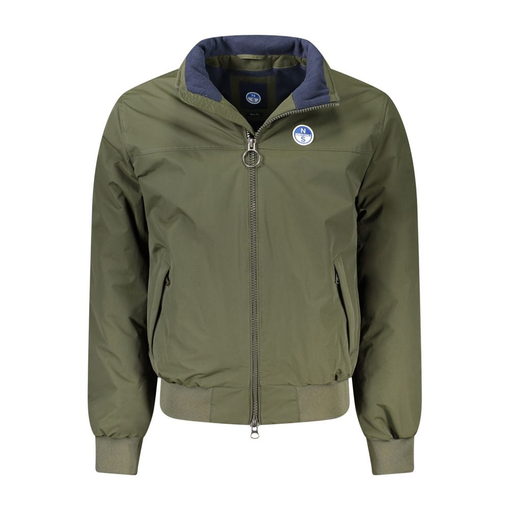 North Sails Green Polyamide Jacket North Sails