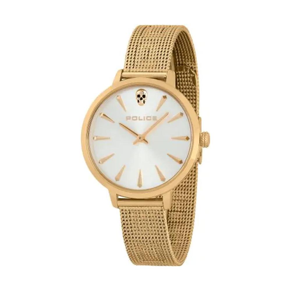 Police Gold Stainless Steel Watch