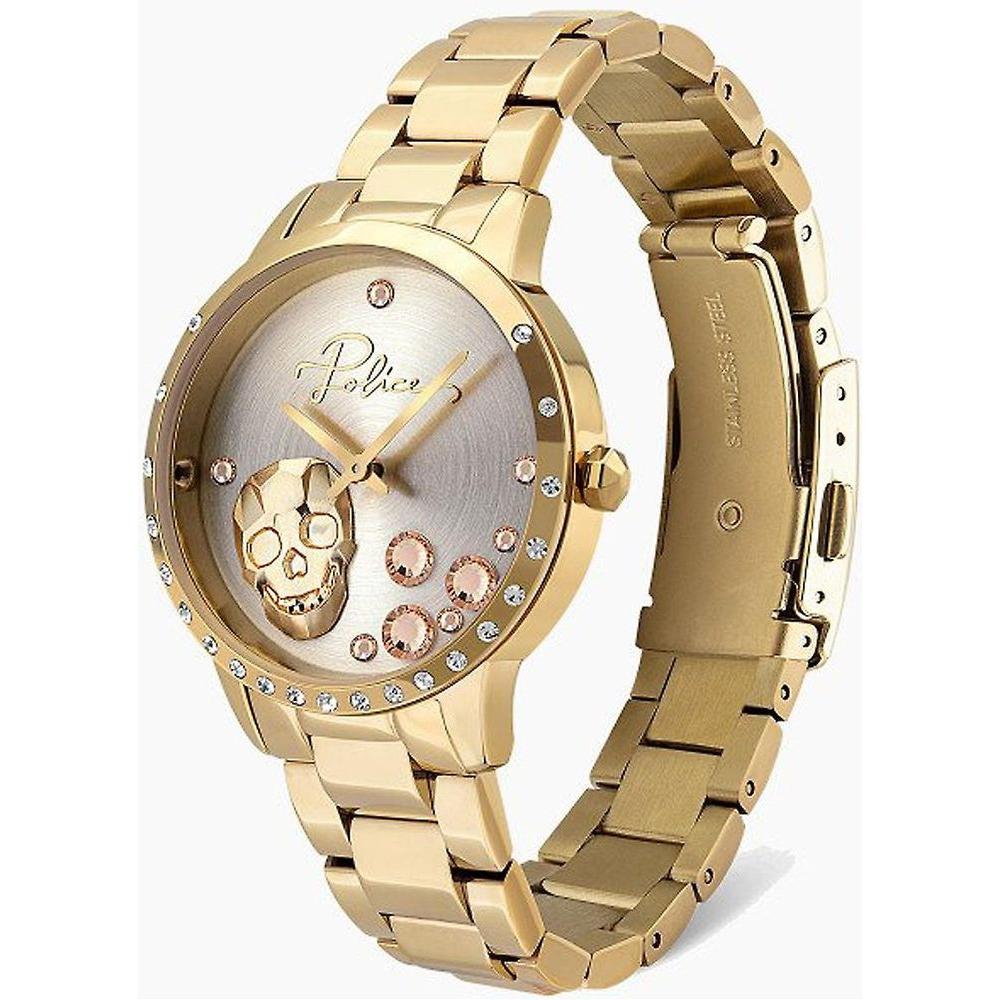 Police Gold Stainless Steel Watch Police