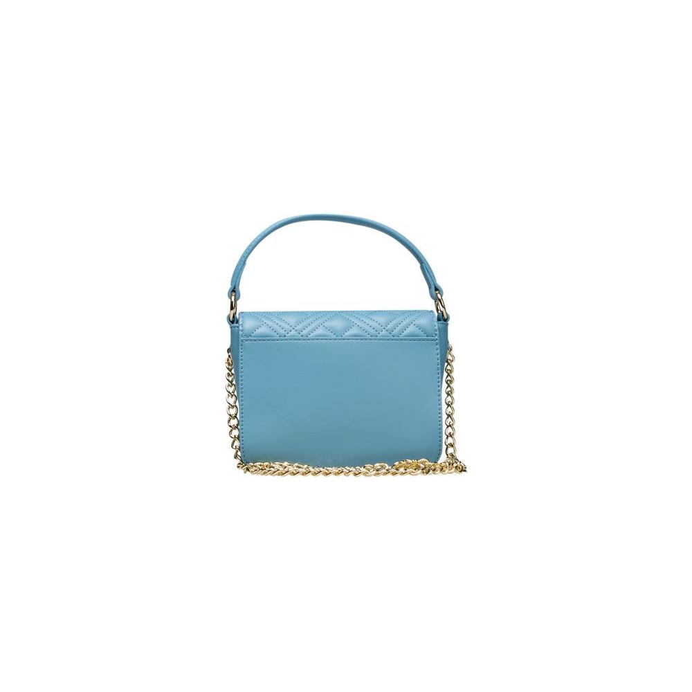 Love Moschino Light Blue Polyethylene Handbag Love Moschino