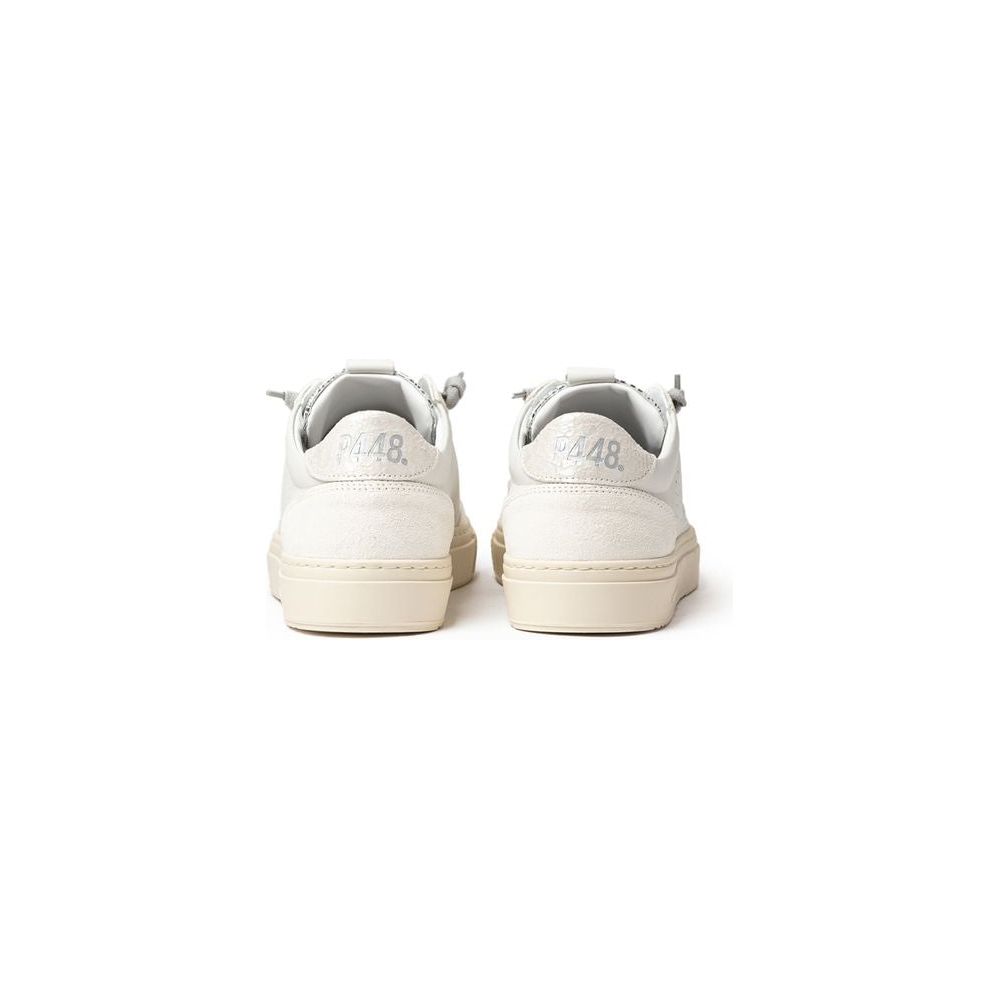 P448 White Leather Sneaker P448