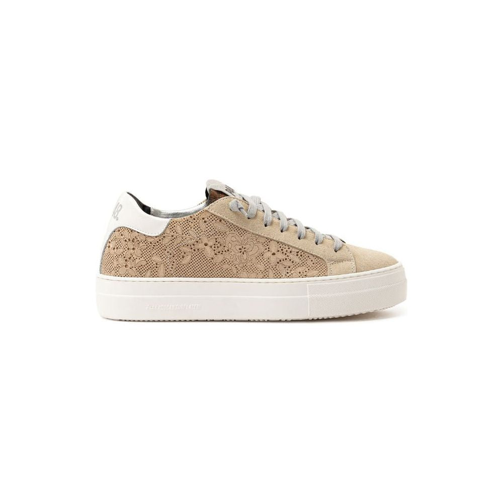 P448 Beige Leather Sneaker P448