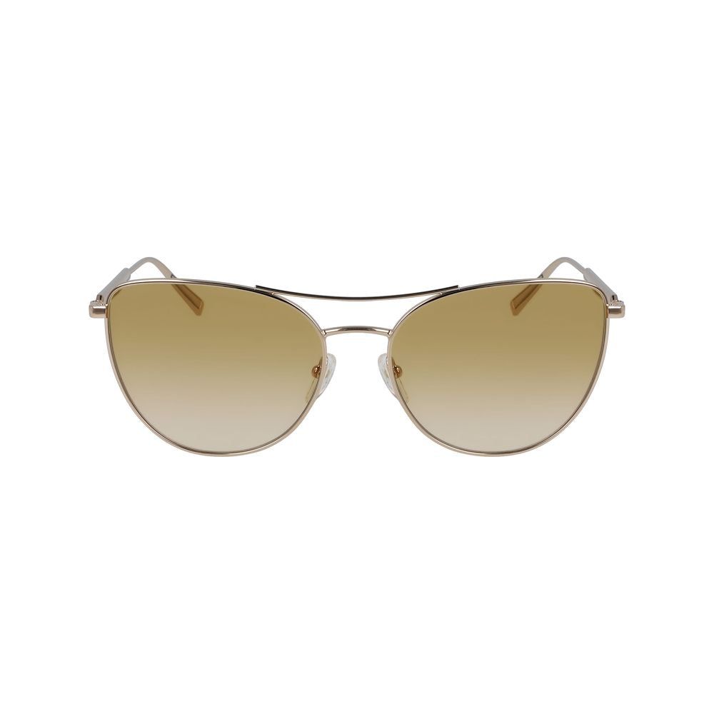 Longchamp Yellow Metal Sunglasses Longchamp