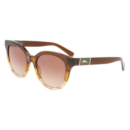 Longchamp Brown Acetate Sunglasses Longchamp