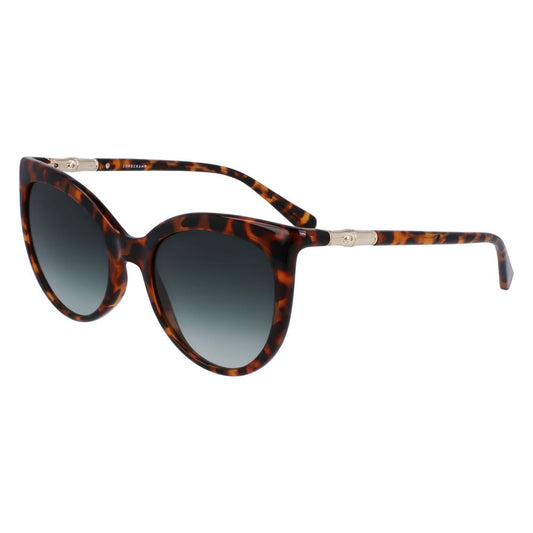 Longchamp Brown Bio Injected Sunglasses