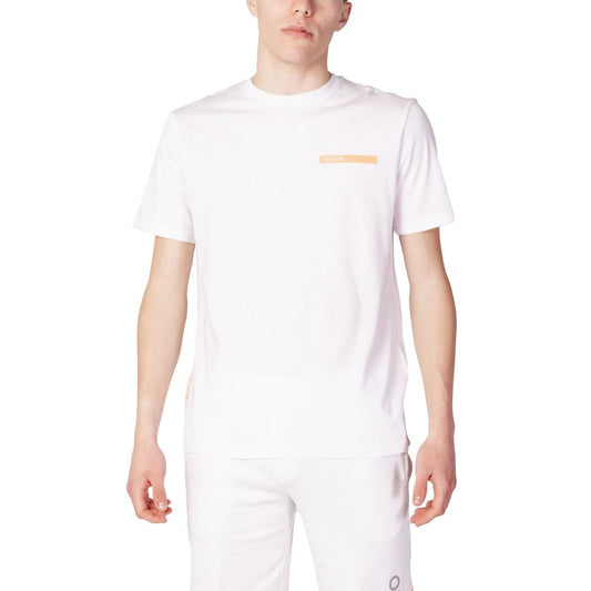 Suns White Cotton T-Shirt Suns