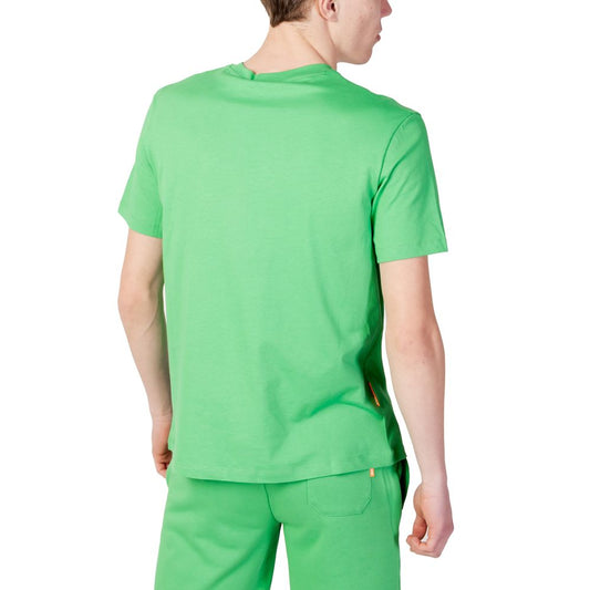 Suns Green Cotton T-Shirt Suns