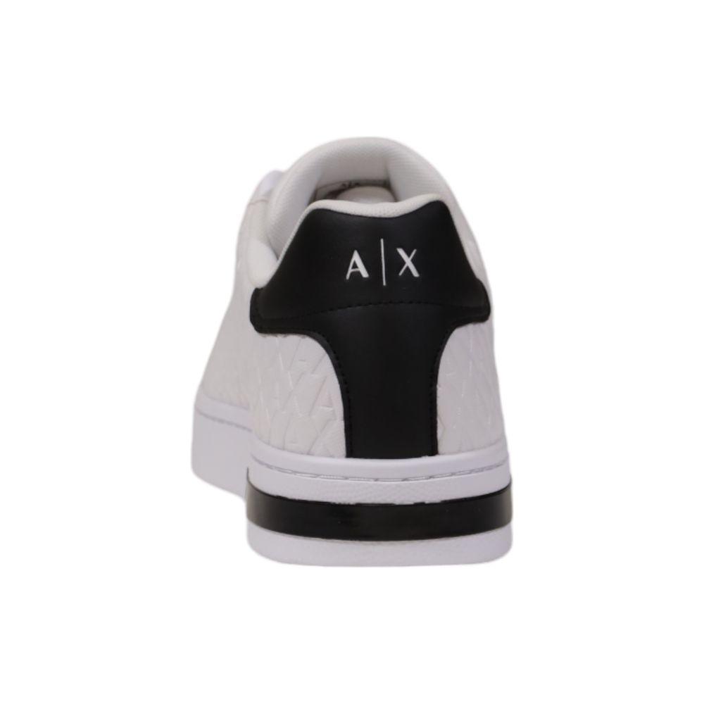 Armani Exchange White Polyester Sneaker Armani Exchange