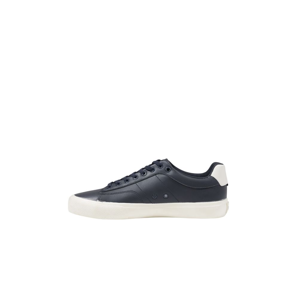 Hugo Boss Blue Leather Sneaker Hugo Boss