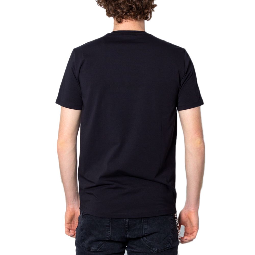 Armani Exchange Black Cotton T-Shirt Armani Exchange