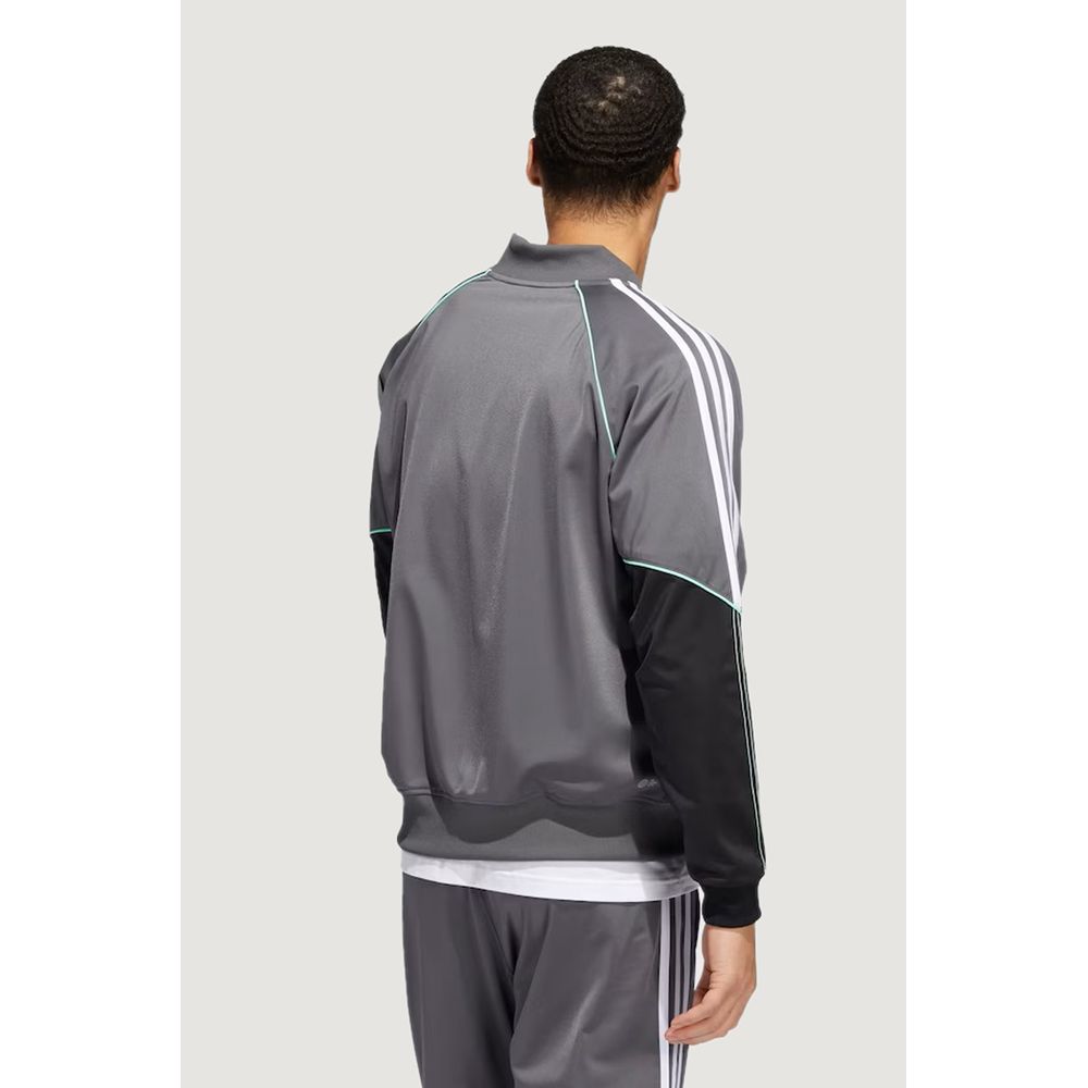 Adidas Gray Recycled Polyester Sweater Adidas