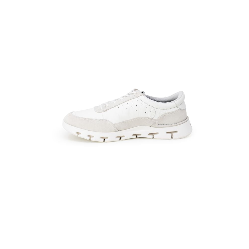 Clarks White Leather Sneaker Clarks