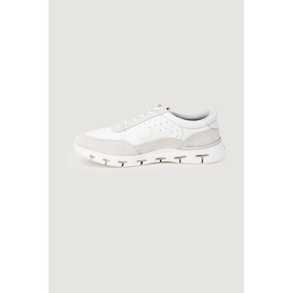 Clarks White Leather Sneaker Clarks