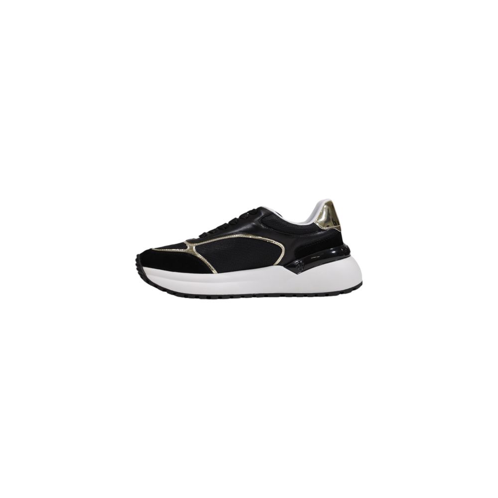 PINKO Black Leather Sneaker PINKO