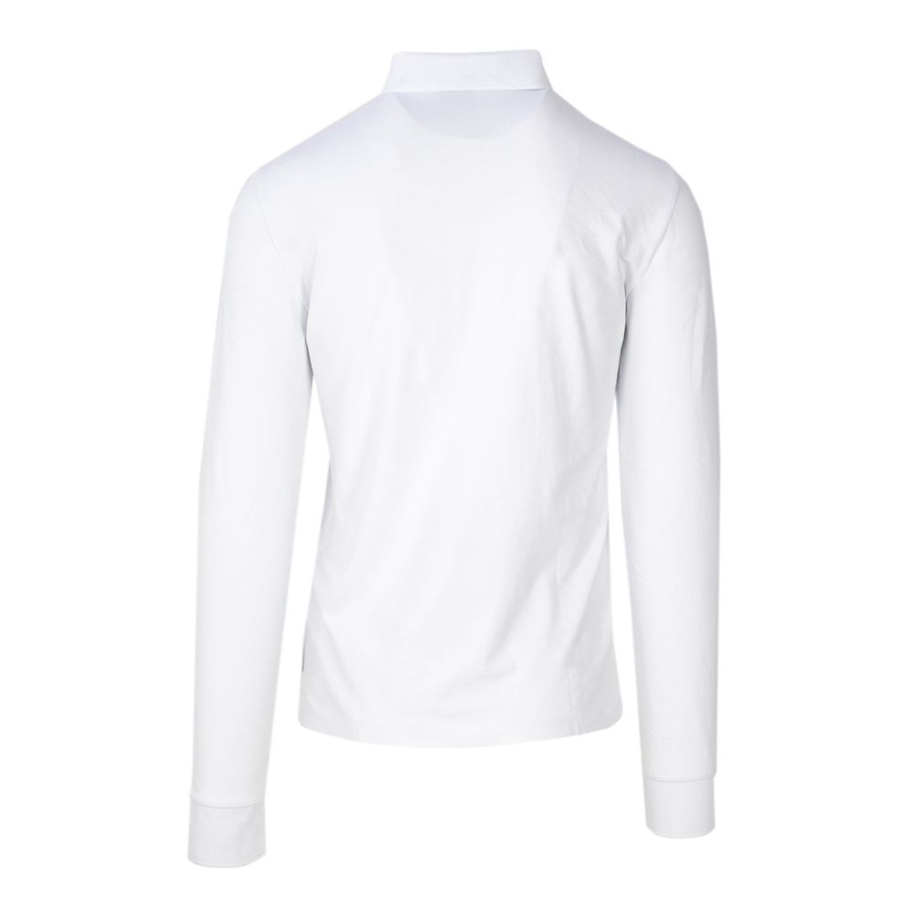 Armani Exchange White Cotton T-Shirt Armani Exchange