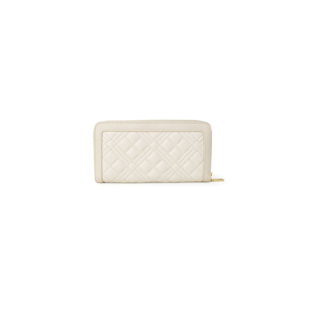 Love Moschino Beige Polyethylene Wallet Love Moschino