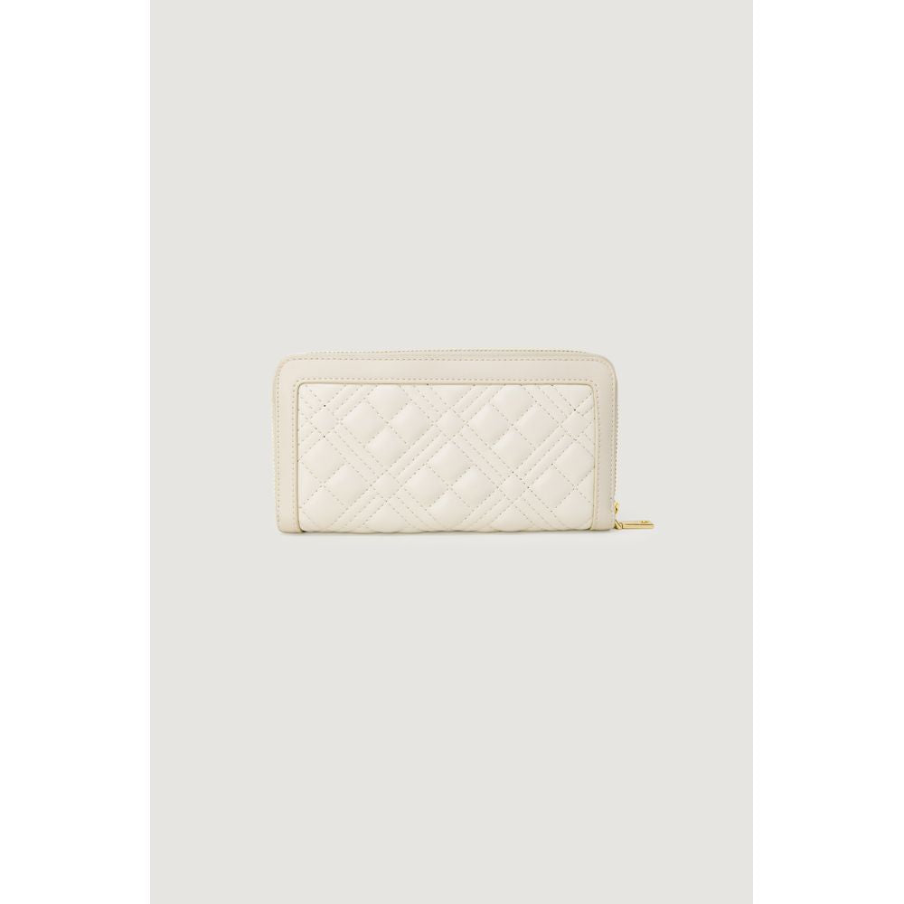 Love Moschino Beige Polyethylene Wallet Love Moschino