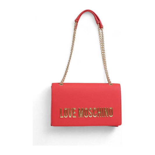 Love Moschino Red Polyethylene Handbag Love Moschino