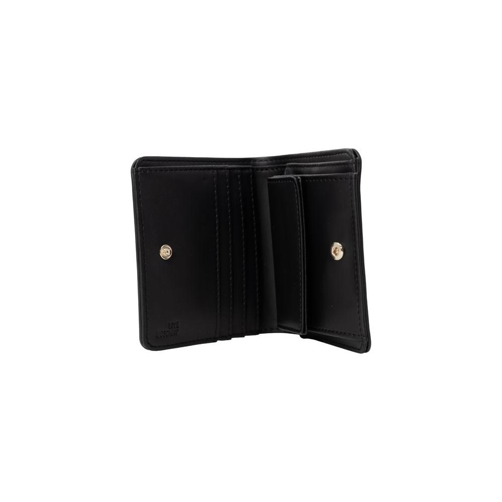 Love Moschino Black Polyethylene Wallet Love Moschino