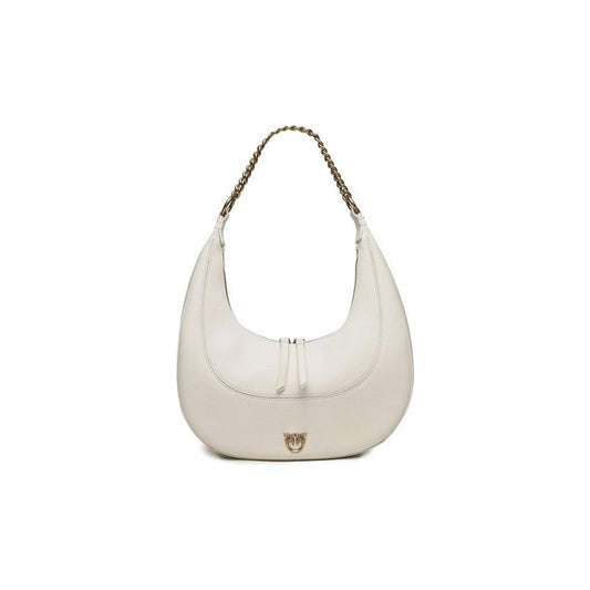 PINKO White Leather Handbag PINKO