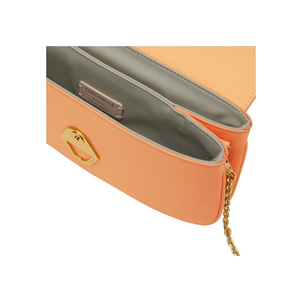 Coccinelle Orange Leather Handbag Coccinelle