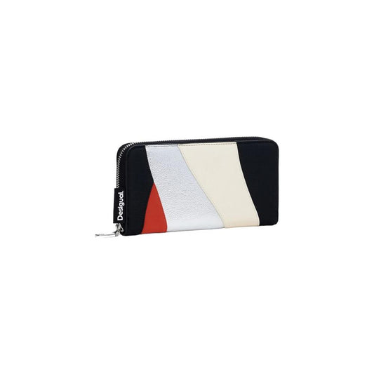 Desigual Silver Polyethylene Wallet Desigual