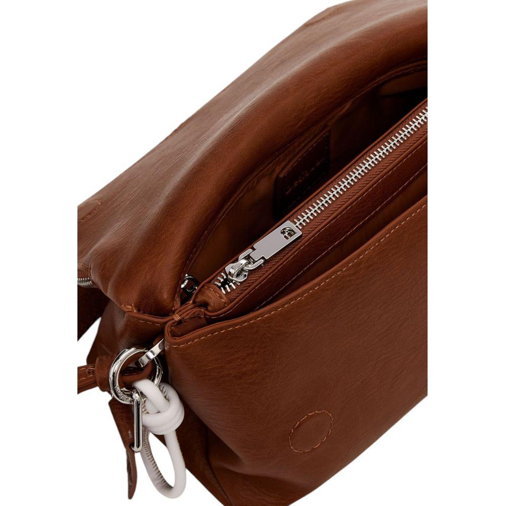 Desigual Brown Polyethylene Handbag Desigual