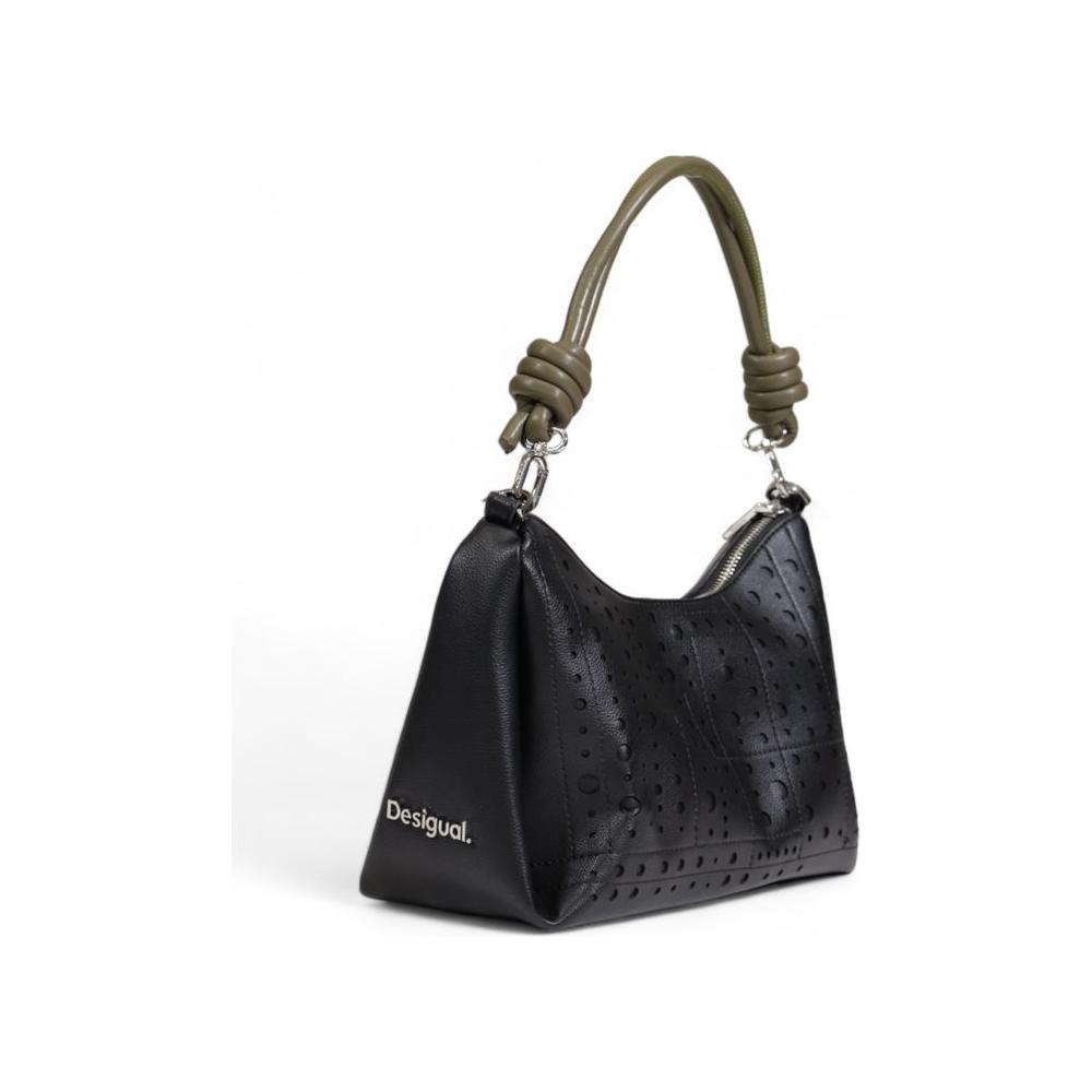 Desigual Black Polyethylene Handbag Desigual