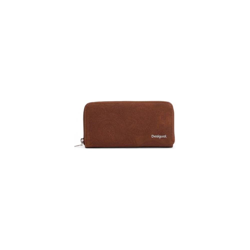 Desigual Brown Polyethylene Wallet Desigual