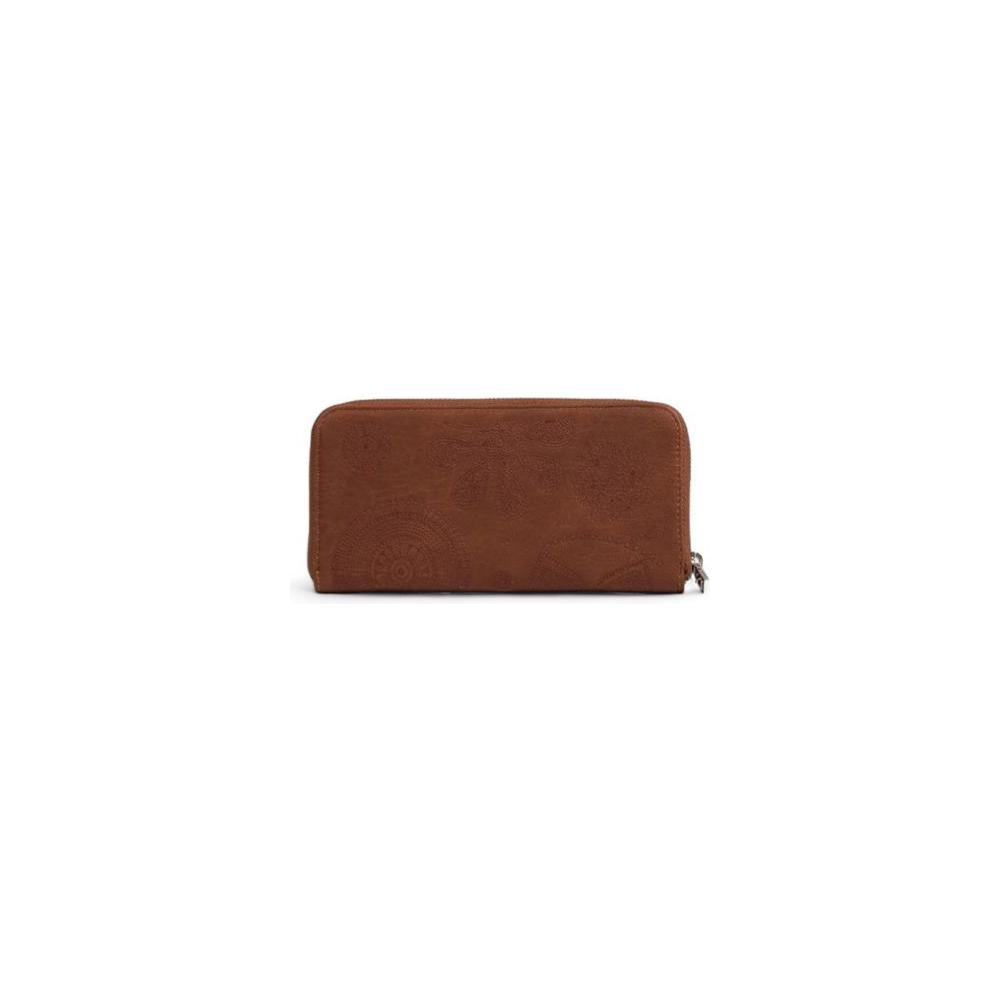 Desigual Brown Polyethylene Wallet Desigual