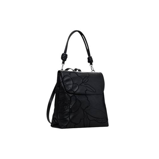 Desigual Black Polyethylene Backpack Desigual