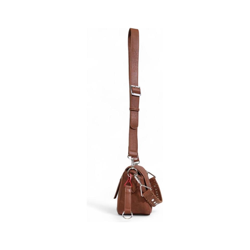 Desigual Brown Polyethylene Handbag Desigual