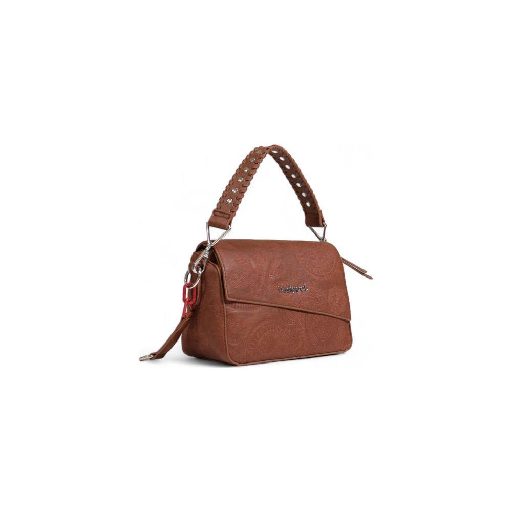 Desigual Brown Polyethylene Handbag Desigual