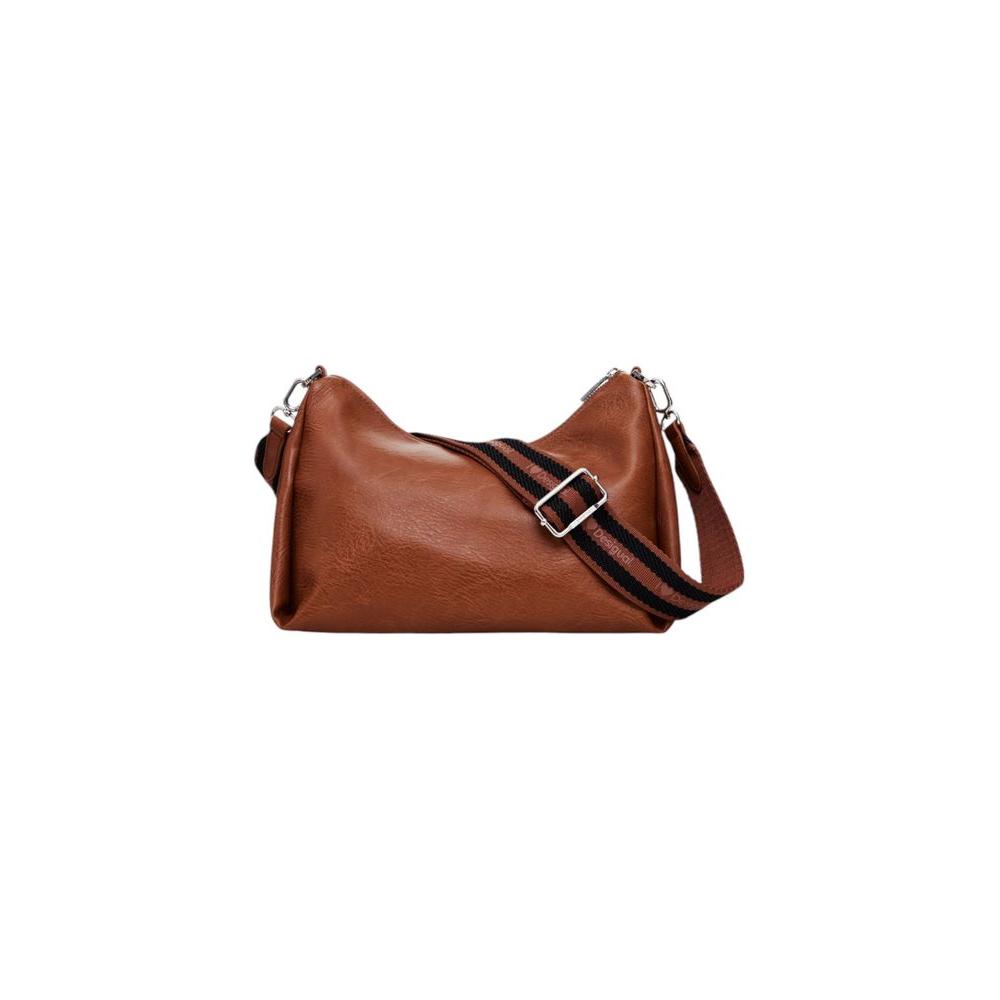 Desigual Brown Polyethylene Handbag Desigual