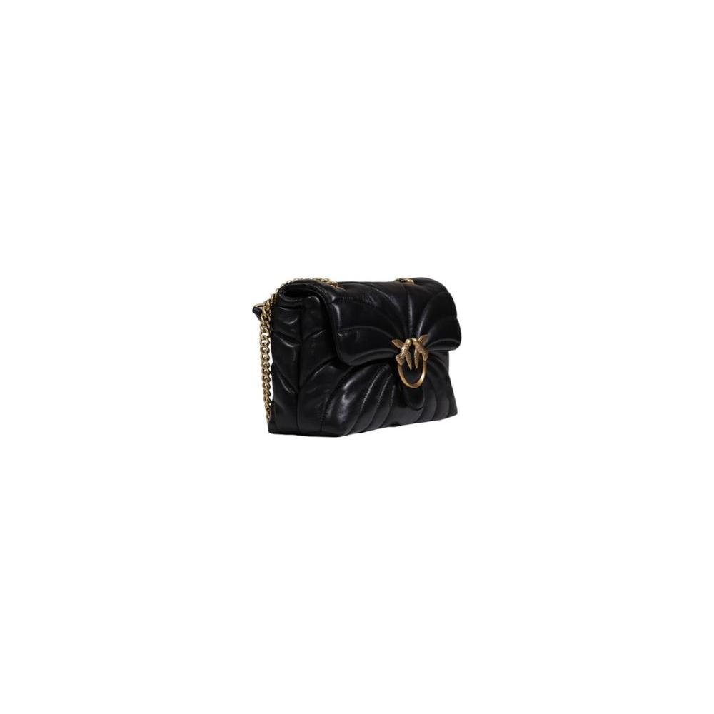 PINKO Black Leather Handbag PINKO