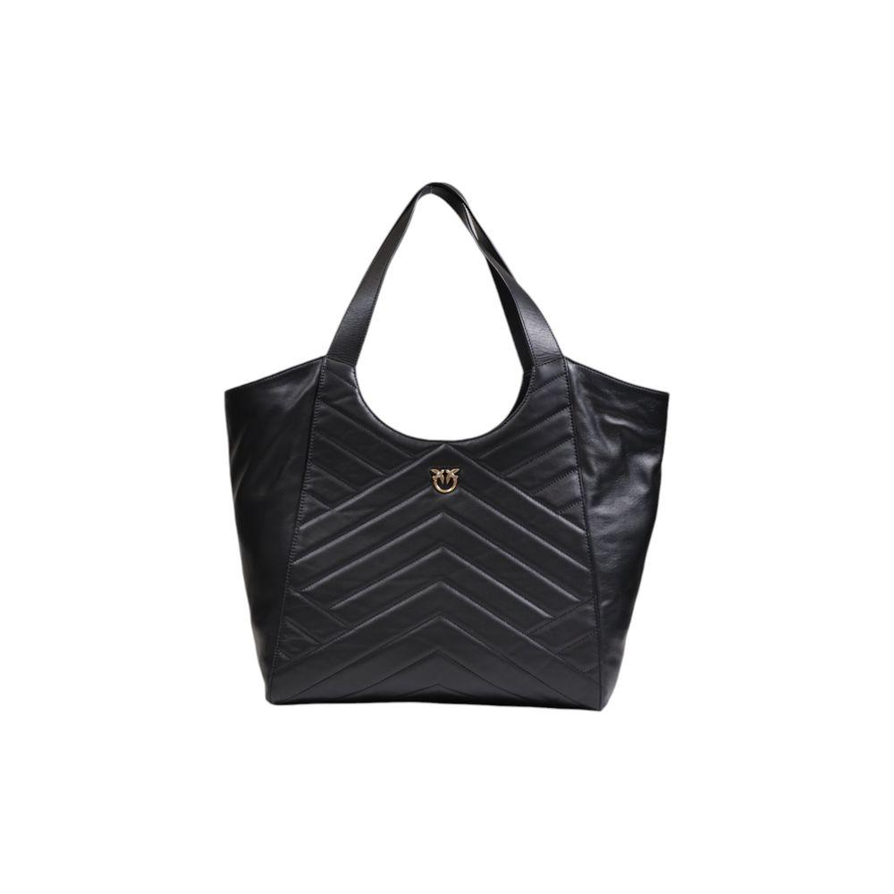 PINKO Black Leather Handbag PINKO