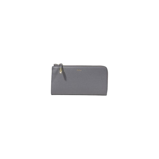 Furla Gray Leather Wallet Furla