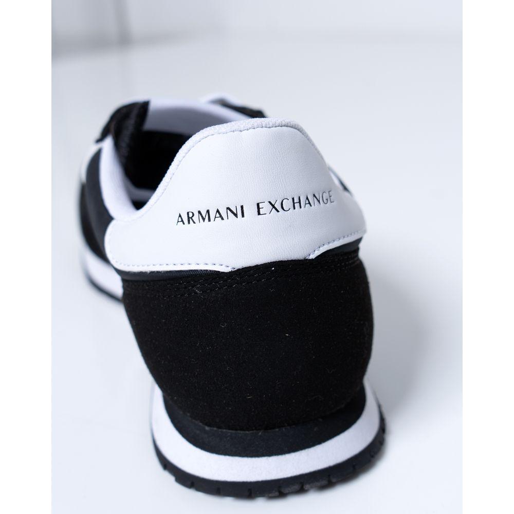 Armani Exchange Black Polyester Sneaker Armani Exchange