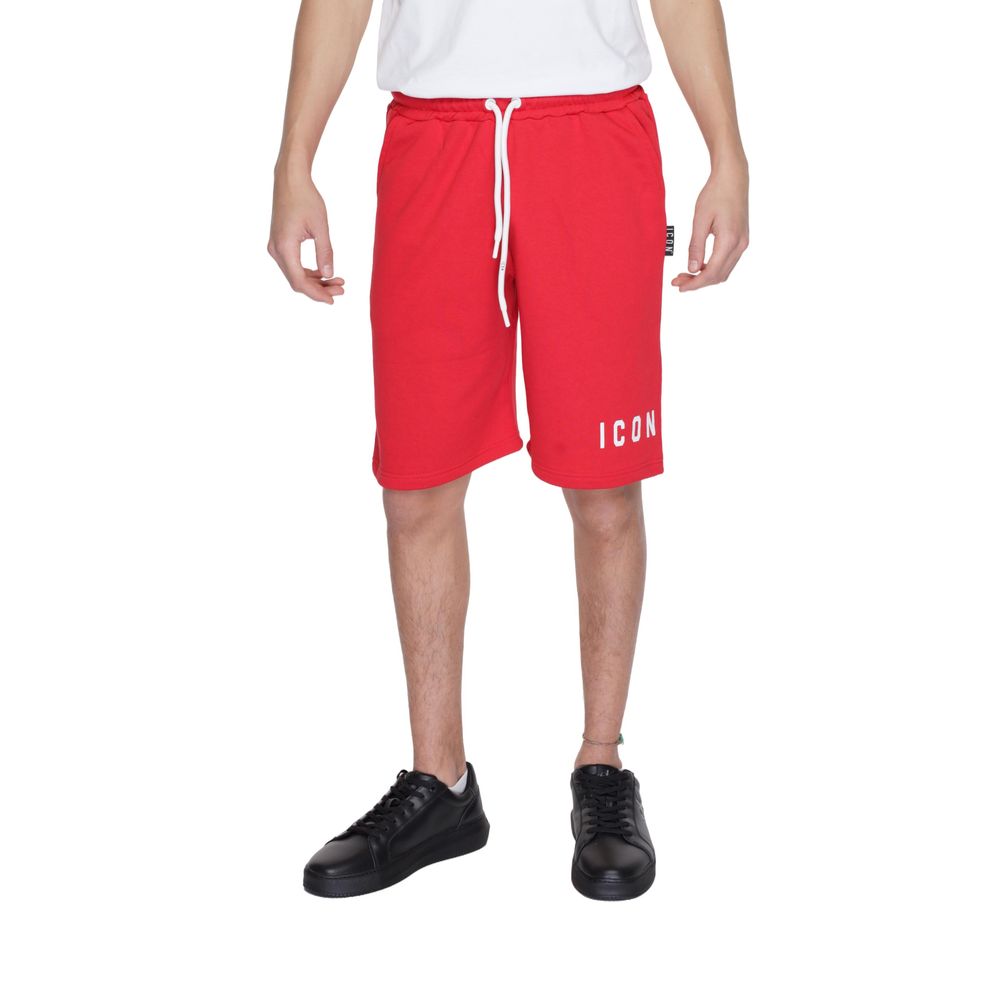 Icon Red Cotton Short Icon