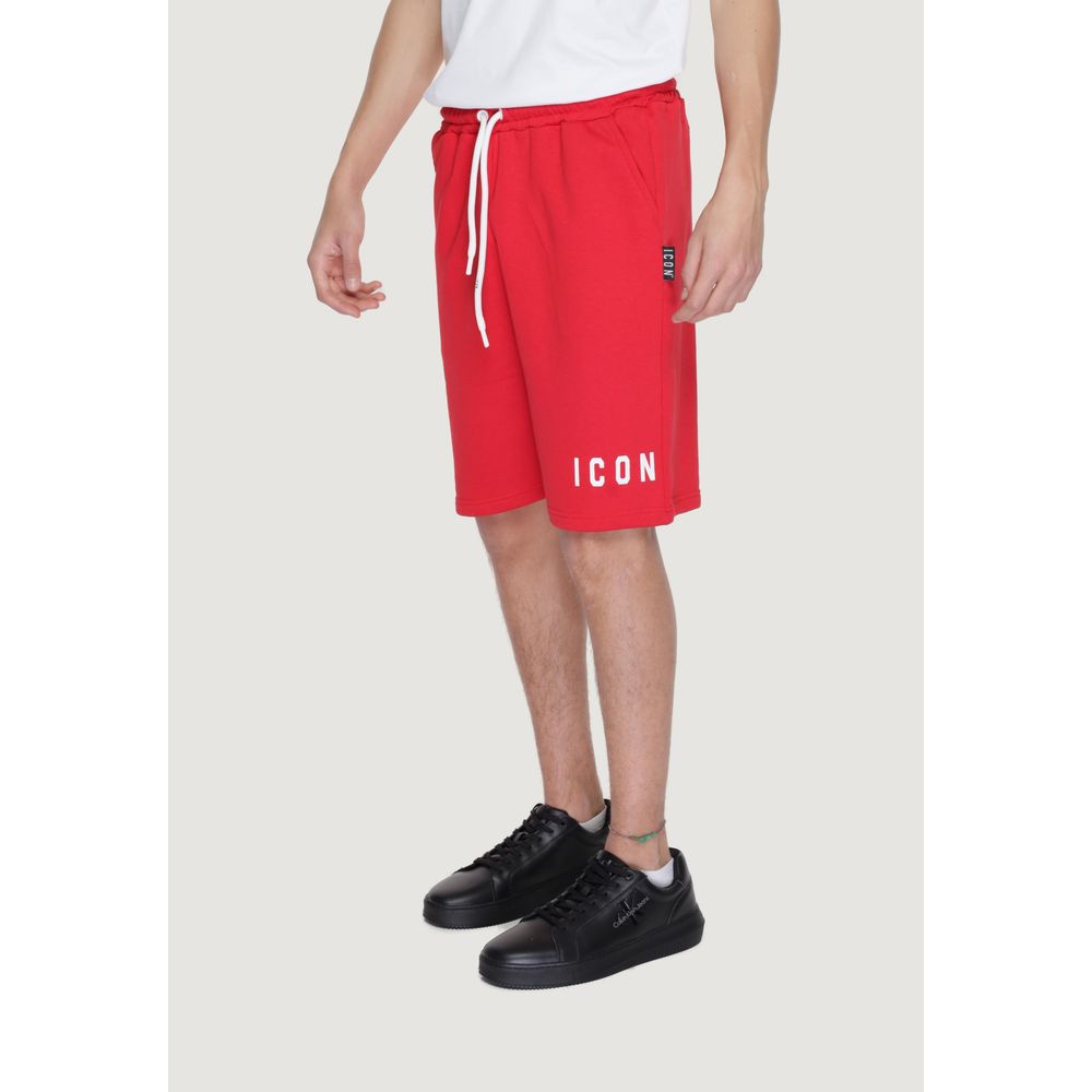 Icon Red Cotton Short Icon