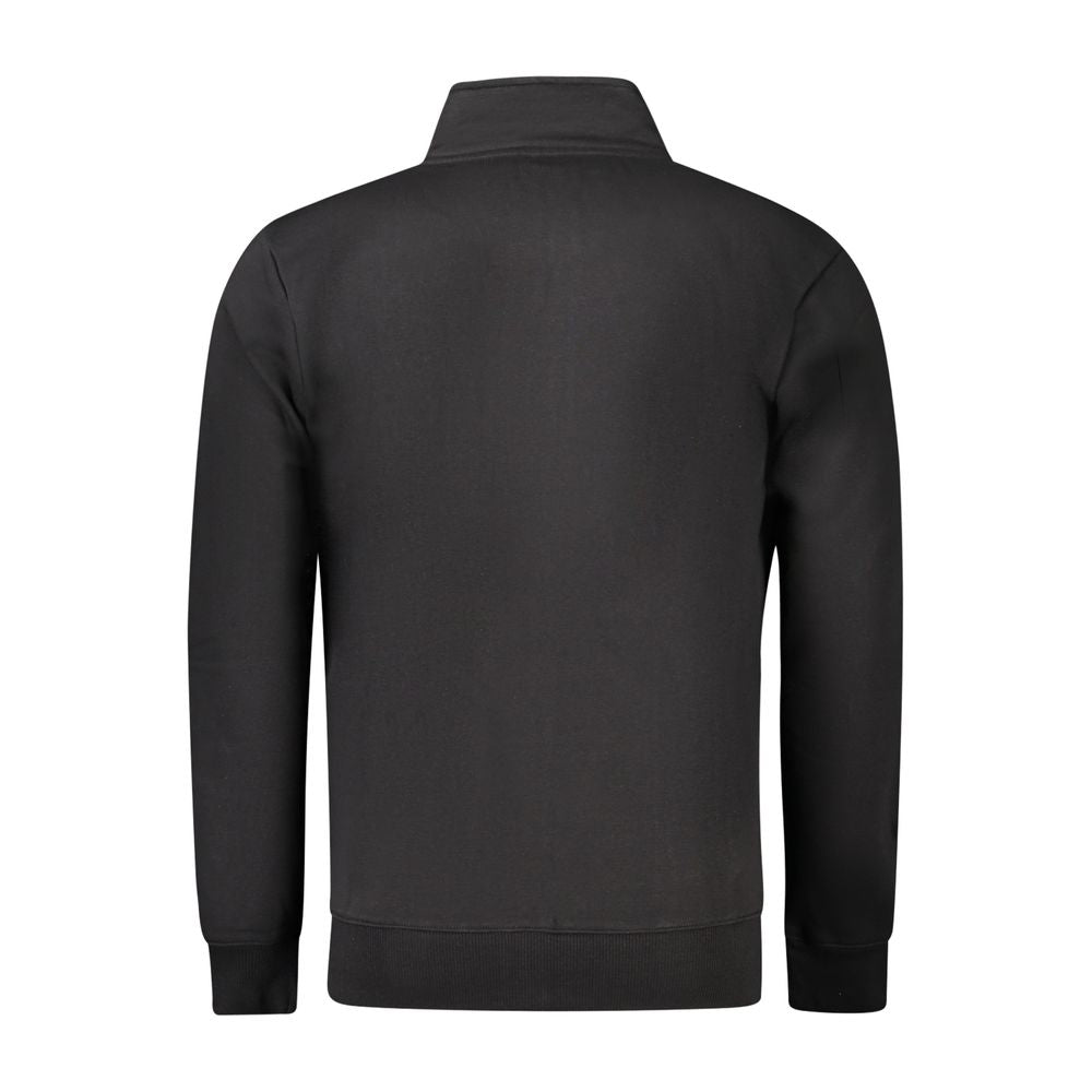 Coveri Moving Black Cotton Sweater Coveri Moving