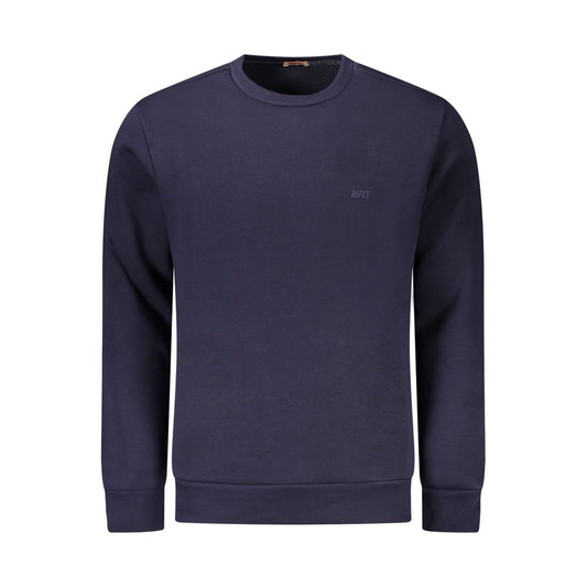 Rifle Blue Cotton Sweater Rifle