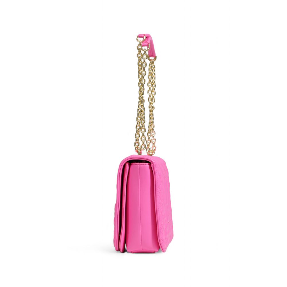 Love Moschino Pink Polyethylene Handbag Love Moschino