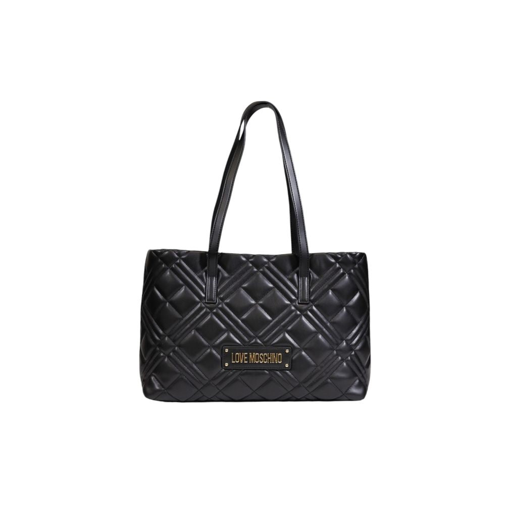 Love Moschino Black Polyethylene Handbag Love Moschino