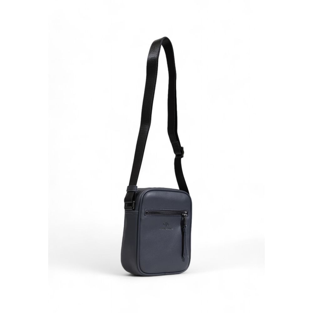 Armani Exchange Blue Polyethylene Bag Armani Exchange