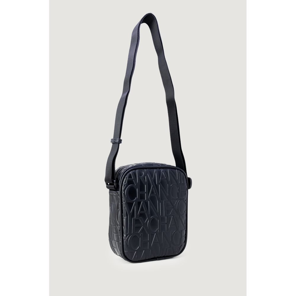 Armani Exchange Black Synthetic Leather Bag Armani Exchange