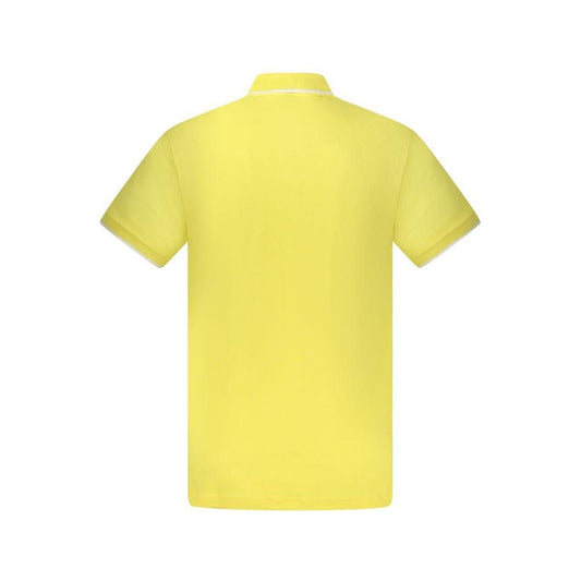 Hugo Boss Yellow Cotton Polo Shirt Hugo Boss