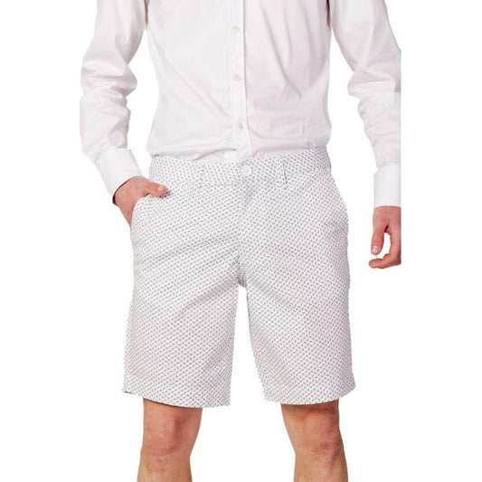 Armani Exchange White Cotton Short Armani Exchange