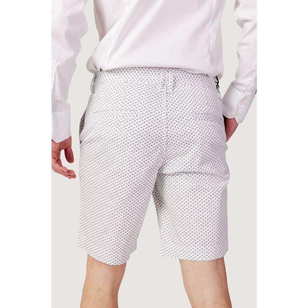 Armani Exchange White Cotton Short Armani Exchange